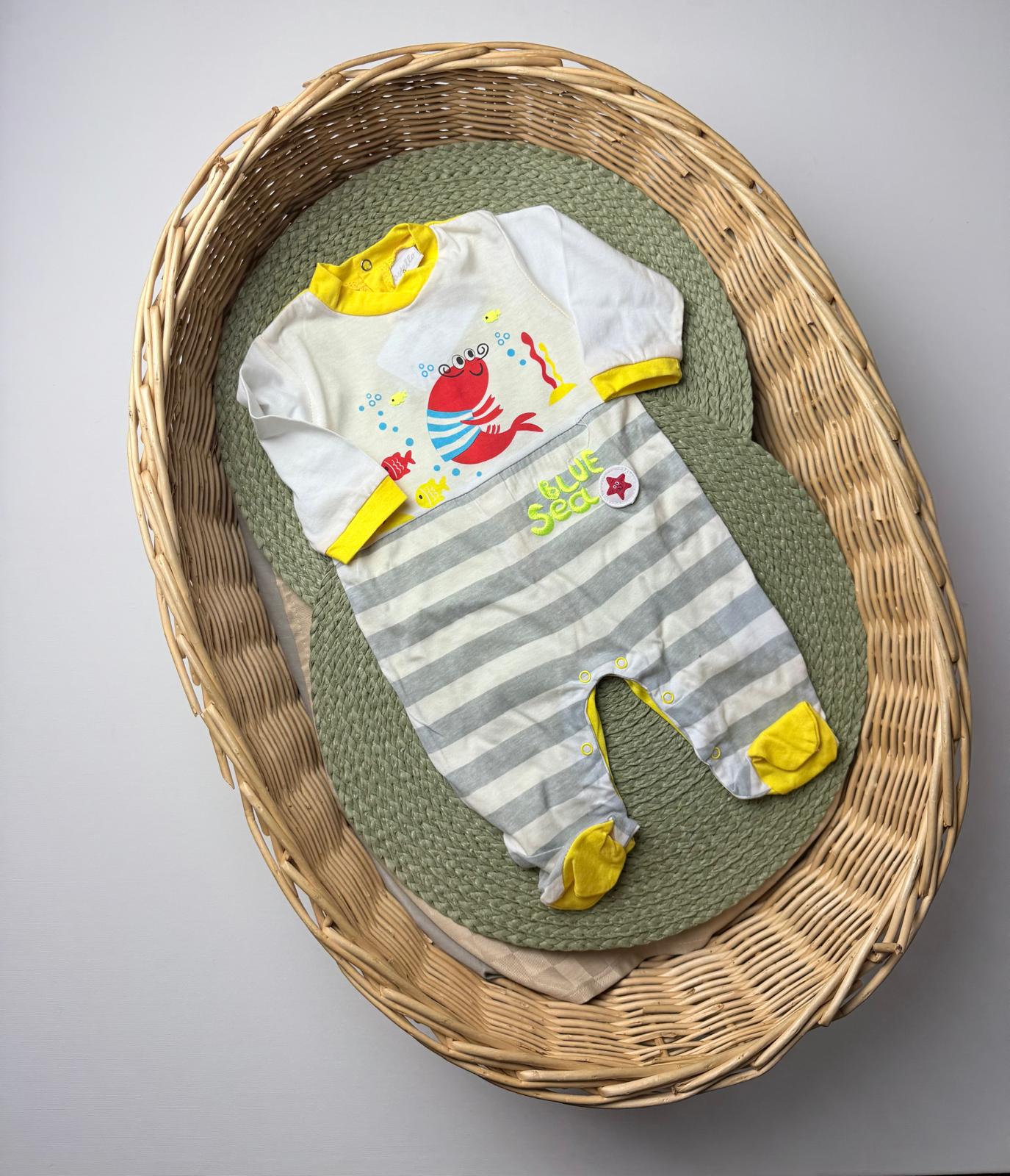 tuta cotone neonato