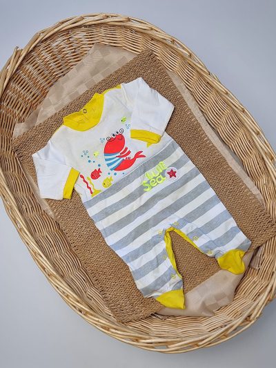 tuta cotone neonato